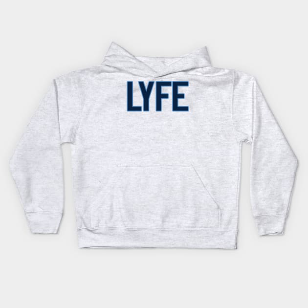 Tennessee LYFE!!! Kids Hoodie by OffesniveLine